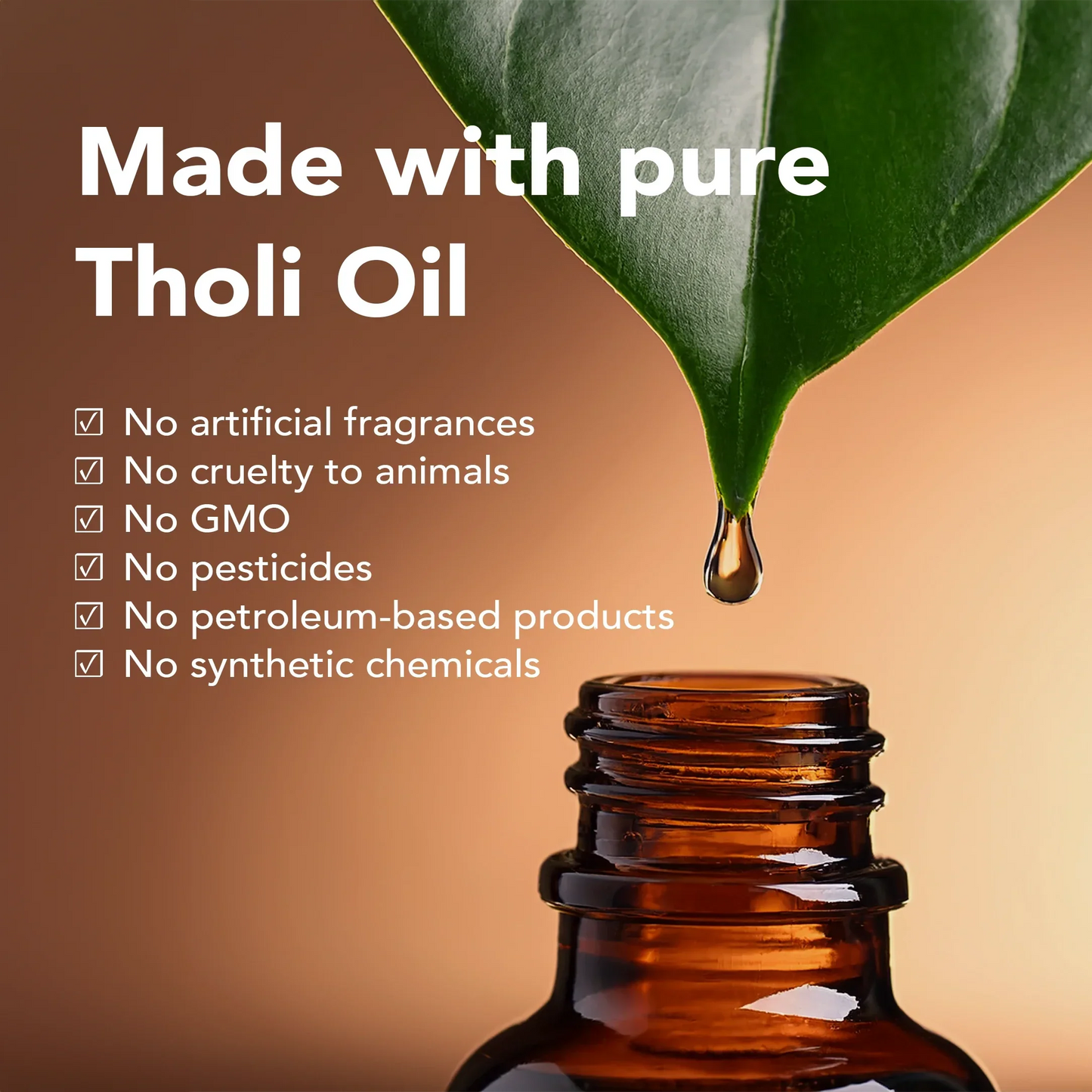 Tholi Oil All Over Body Oil - Made with Almond Oil, Rosehip Oil and Tholi Essential Oils with Vitamin E