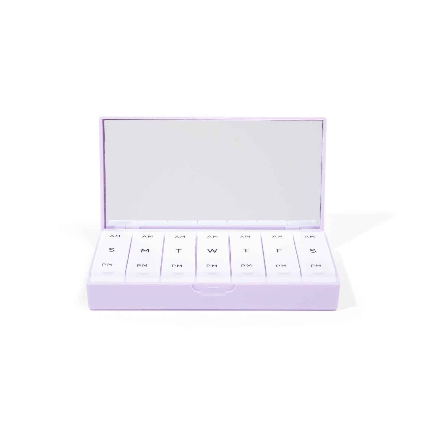 Lilac AM/PM Pill Box