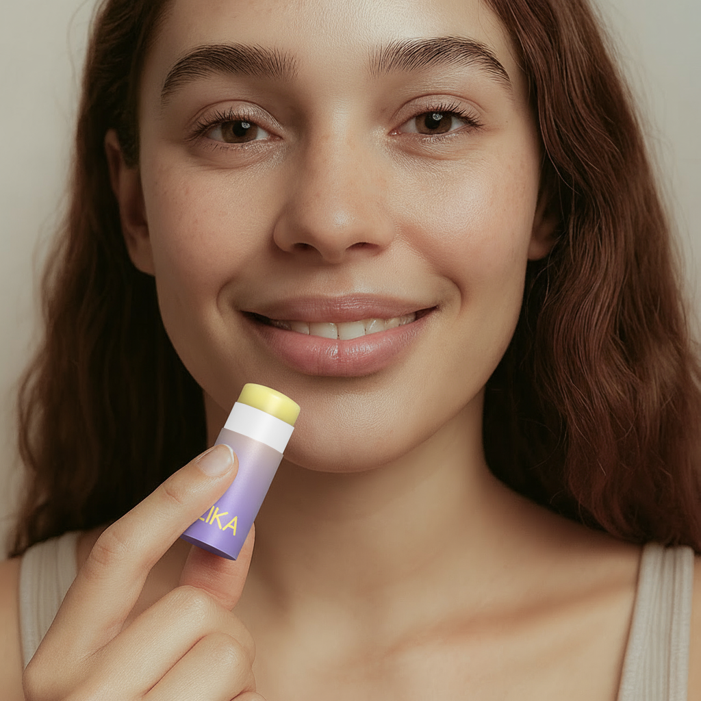 ILIKA 100% Natural Lip Balm - Organic, Plastic-free, Vegan, Cruelty-Free, Vitamin E, COSMOS Organic & PETA Certified Vegan, 4-Pack Unscented, All-Day Moisture, 0.15 oz each