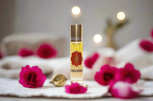 WILD ROSE AND ROSE, QUARTZ INFUSION BODY ROLL-ON